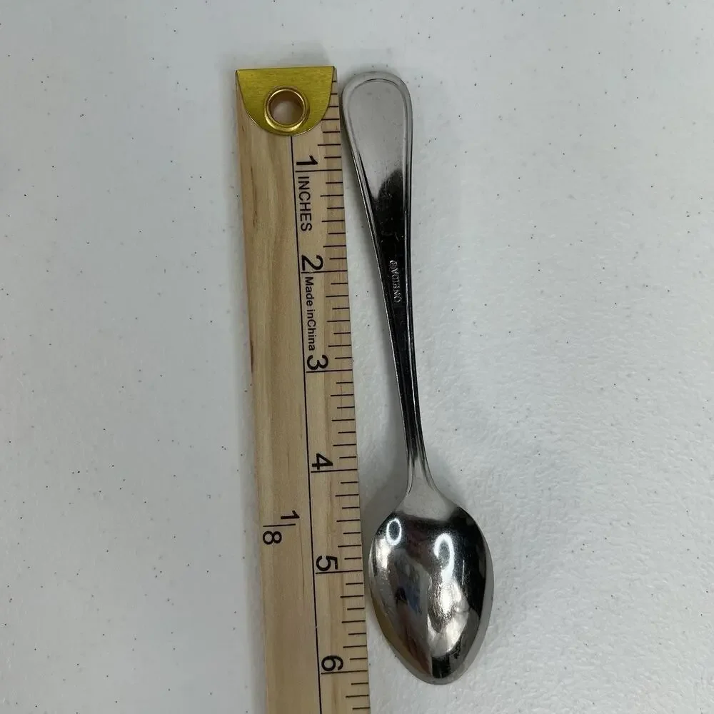 Oneida HOLLIS Lot Of 5‎ Teaspoon Stainless Flatware Stainless Replacement
